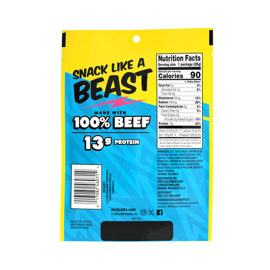 1.25oz Teriyaki Beef Tender Bites 60CT