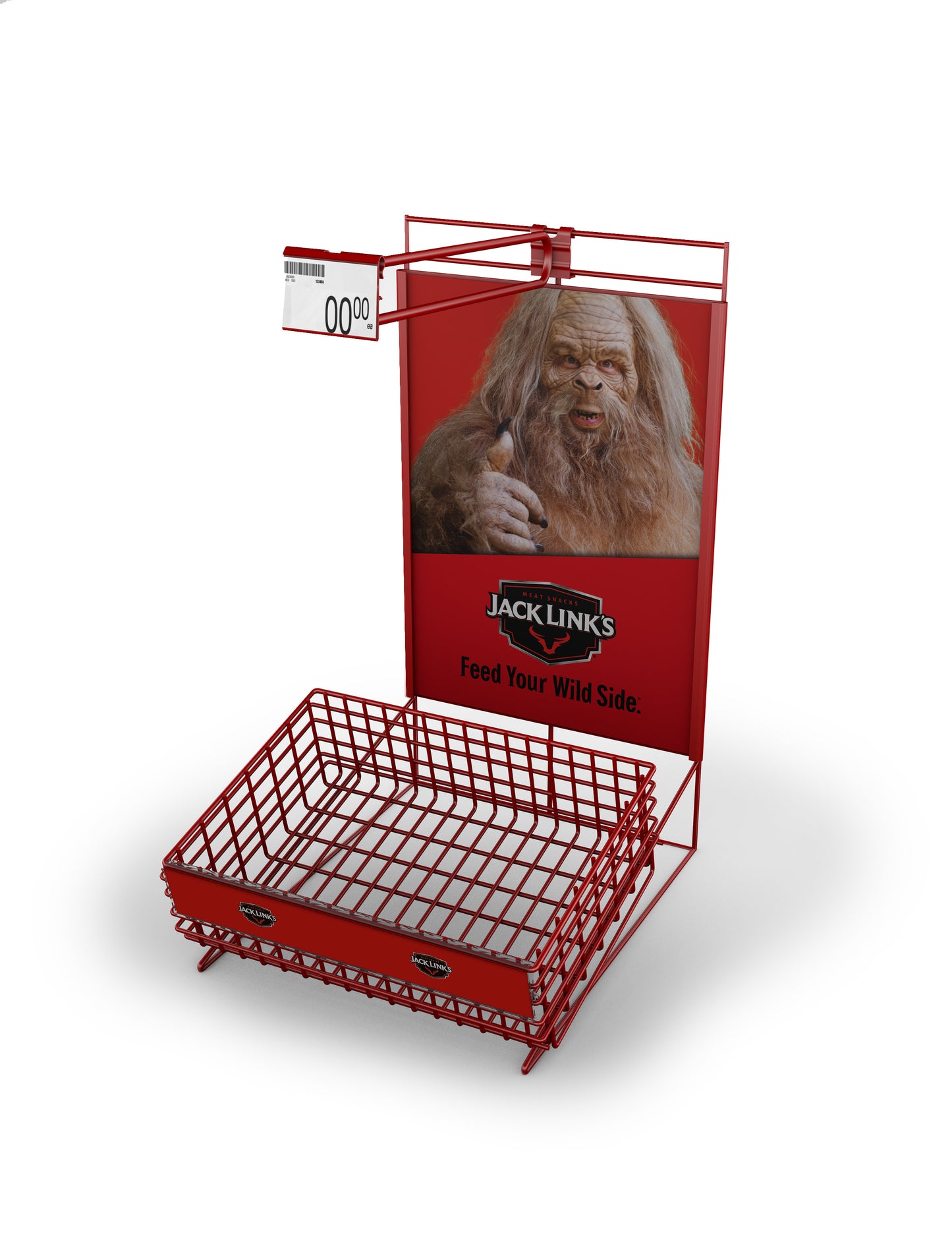 Hand-Held with Peg Counter-Top Rack