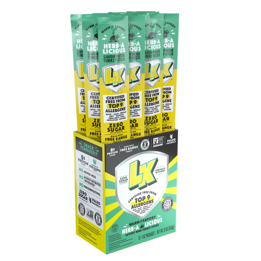 LK 1oz Herb-A-Licious (Herb) Turkey Stick 72CT