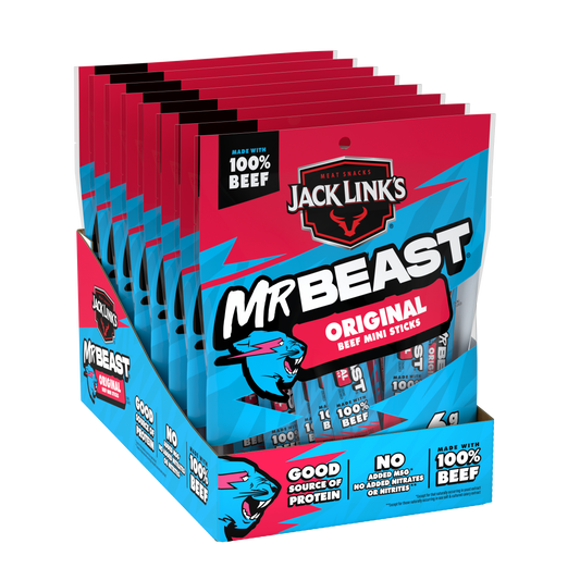 4oz MrBeast Original Beef Stix 8CT