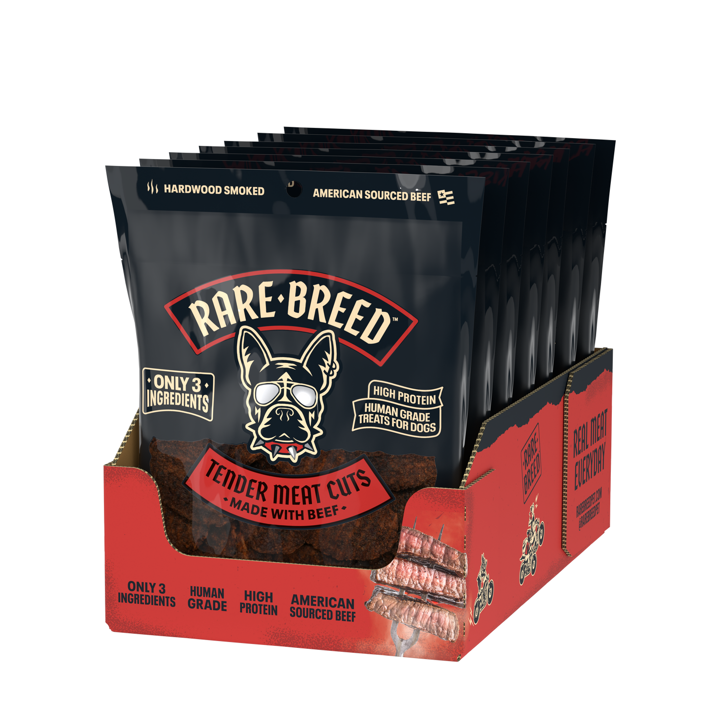 4.5oz Rare Breed Beef Original 7CT