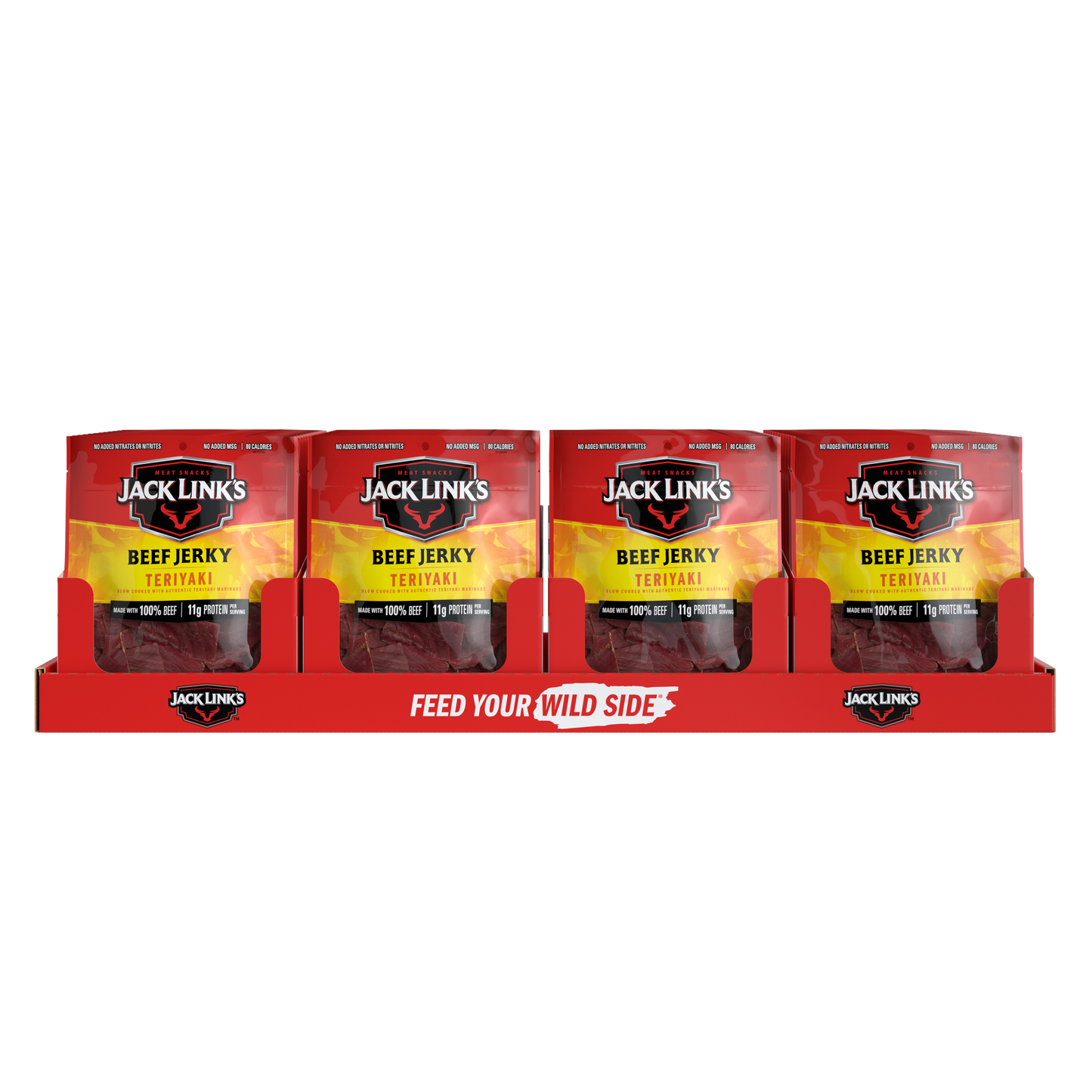 JL 2.85oz Teriyaki Jerky 48CT DT