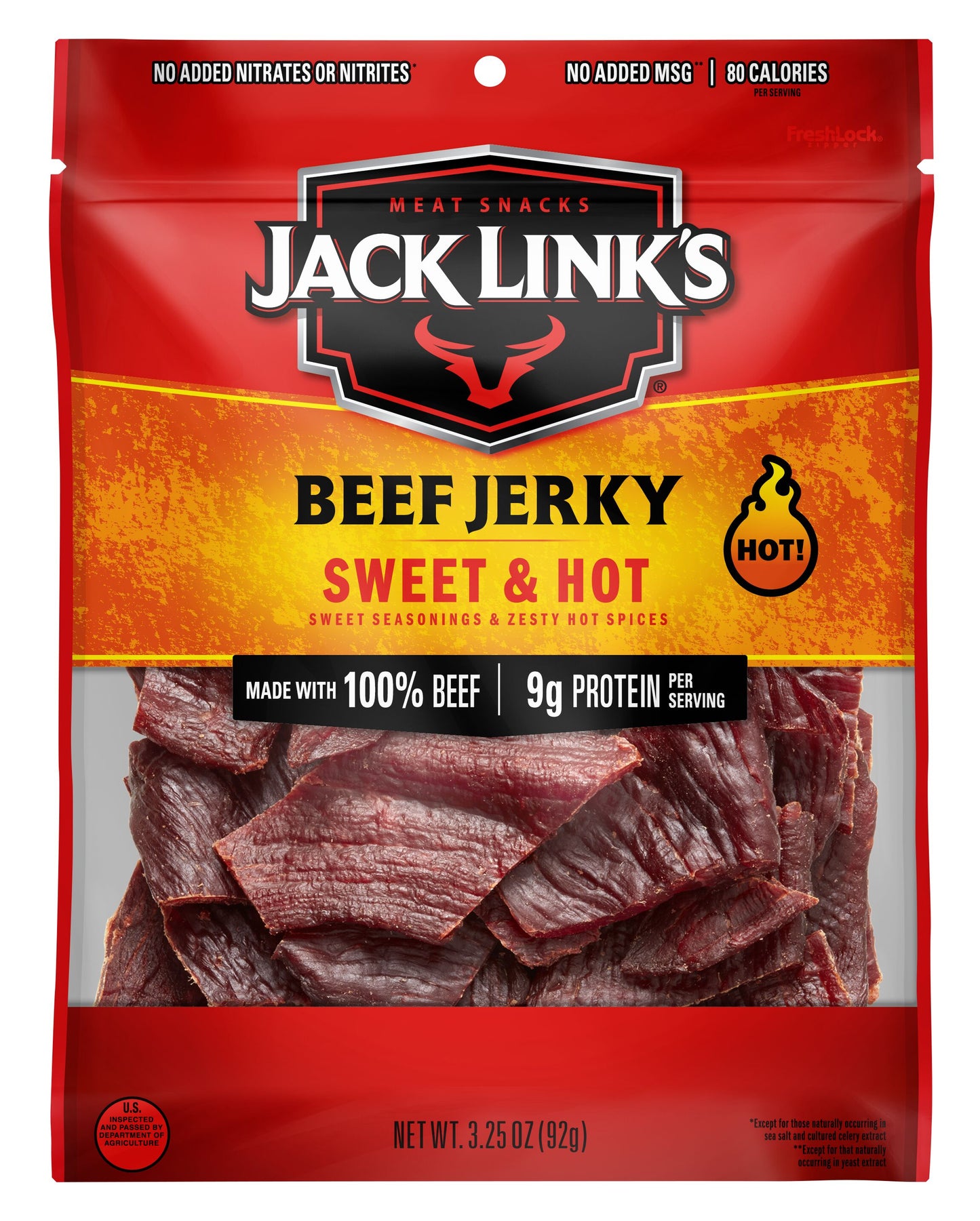 JL 3.25 Sweet & Hot Jerky 8CT