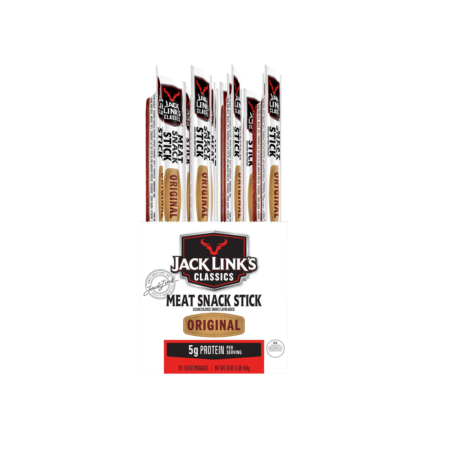 .8oz Original Meat Snack Stick 60CT