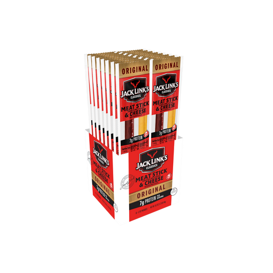 1.2oz Original Beef Stick & Cheese Classic Combo 48CT