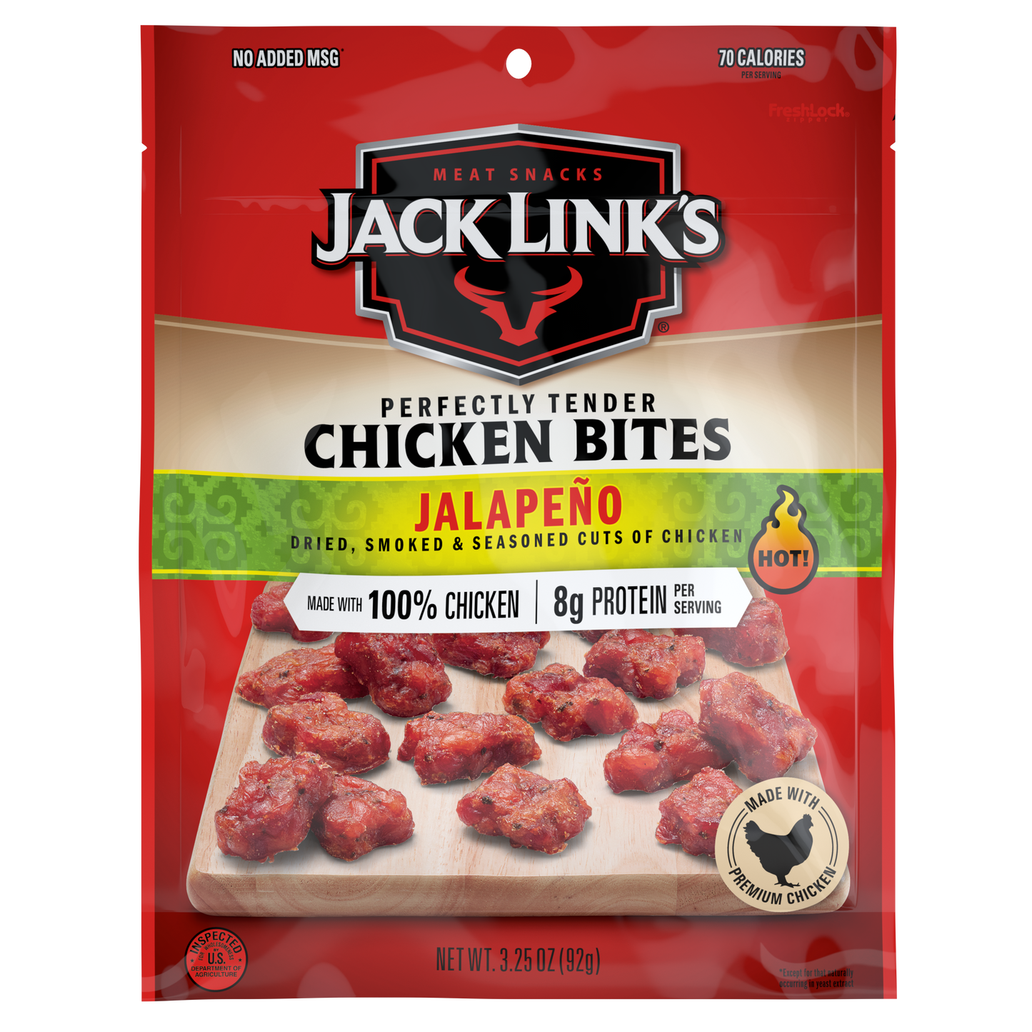 JL 3.25oz Chicken Jalapeno Tender Bites 8CT