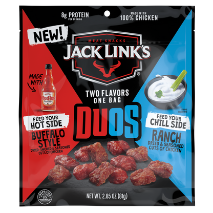 JL DUOS 3.25oz Buffalo/Ranch Chicken Bites 8CT