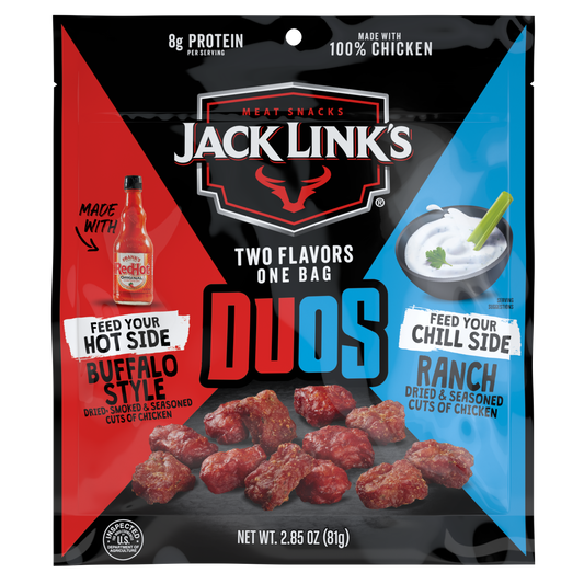 JL DUOS 2.85oz Buffalo/Ranch Chicken Bites 12CT