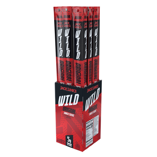 1oz Jack Links Wild Original Snack Sticks 40CT