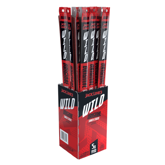 1oz Jack Links Wild Original Snack Sticks 40CT