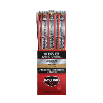 JL 92oz Zero Sugar Original Beef Sticks 120CT