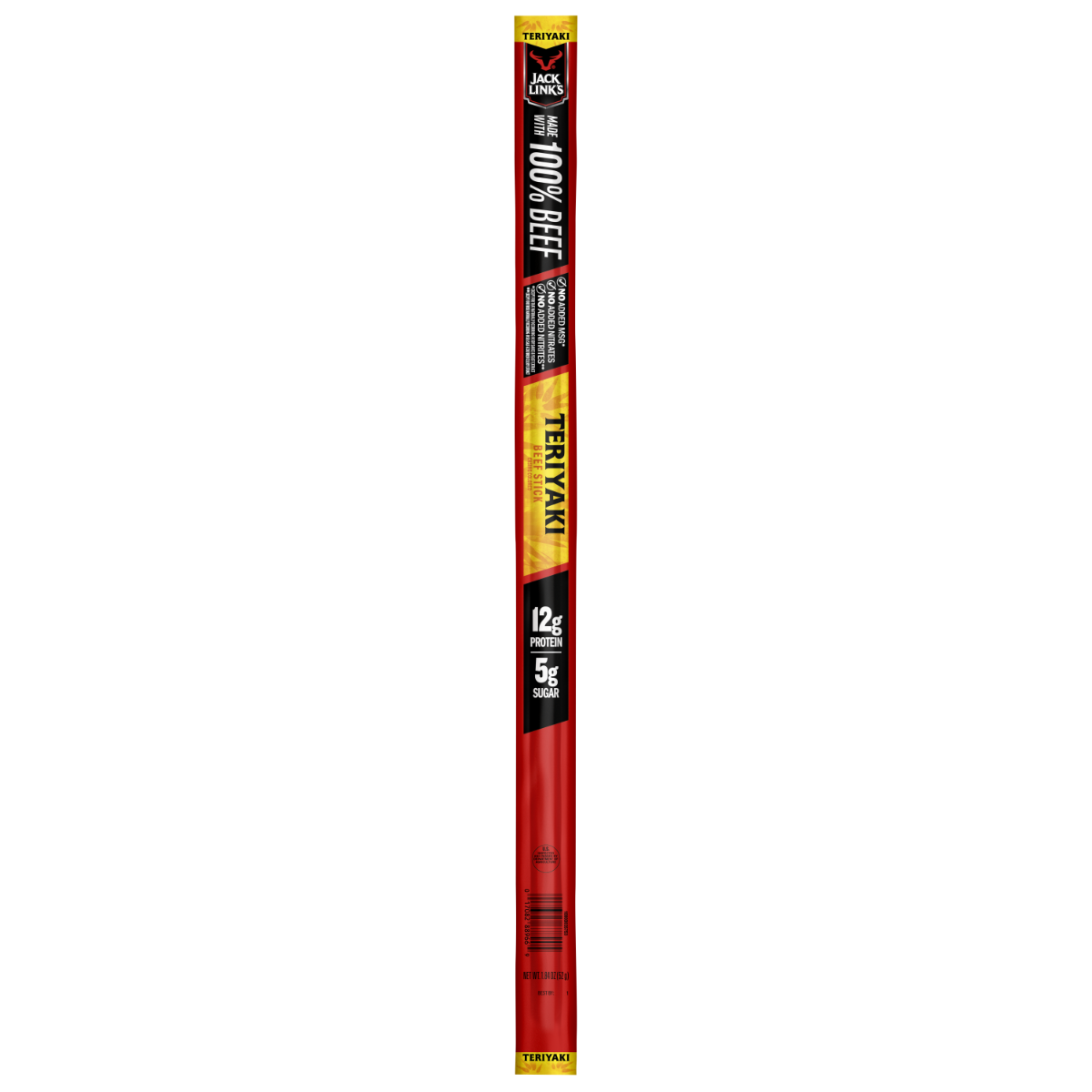 JL 1.84oz Teriyaki 100% Beef Stick 144CT