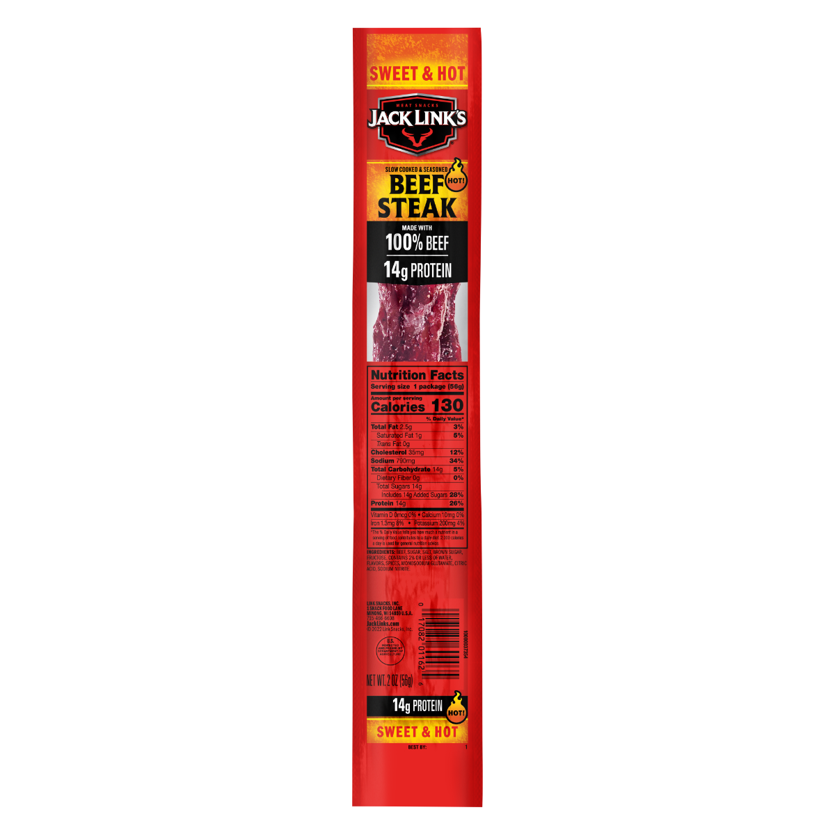 JL 2oz Sweet & Hot Steak 144CT