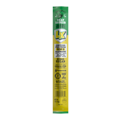 LK 1oz Heat Seeker (Jalapeno) Beef Stick 72CT