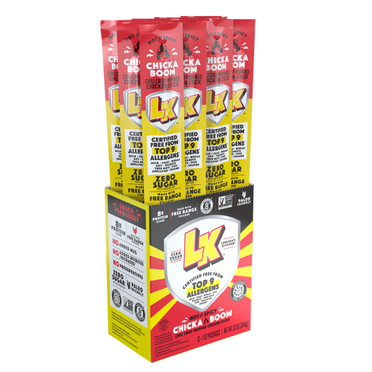 LK 1oz ChickABoom (Chili) Chicken Stick 72CT
