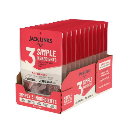 2oz Original JL3 Air Dried Steak Slices 12CT