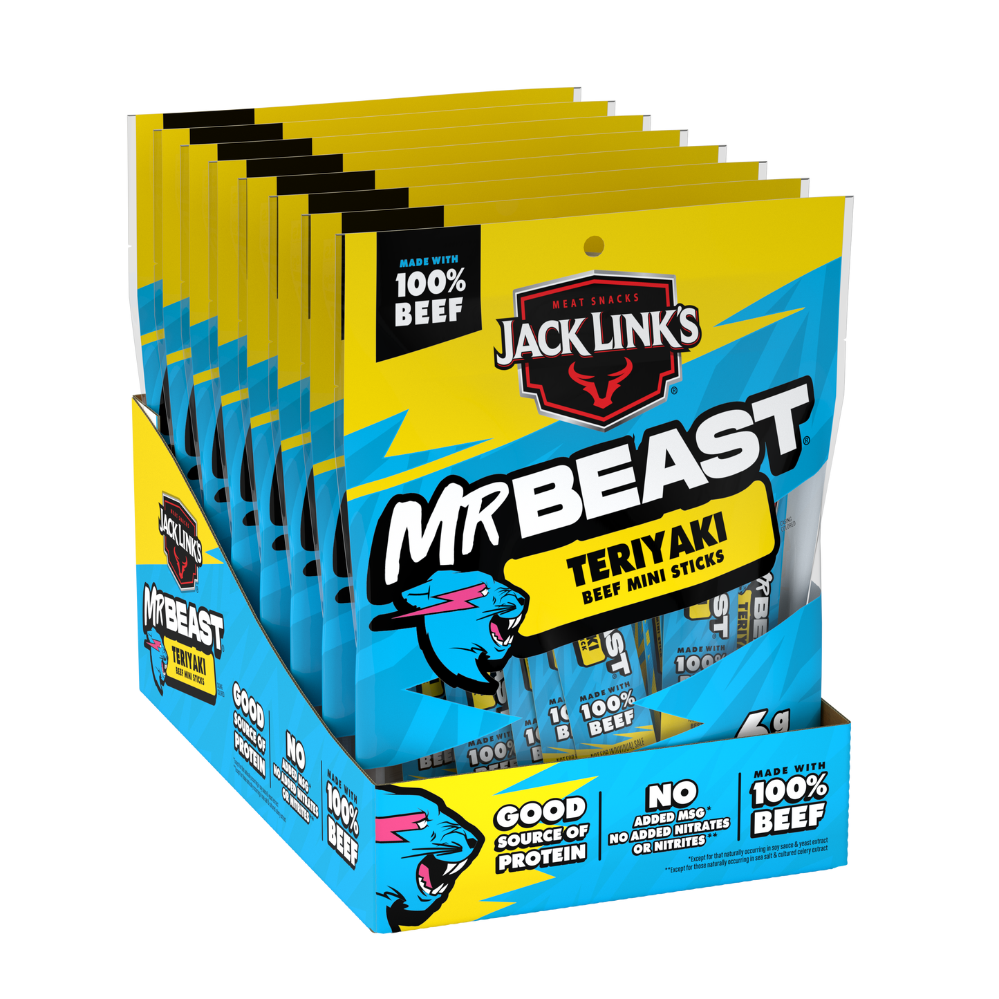 4oz MrBeast Teriyaki Beef Stix 8CT