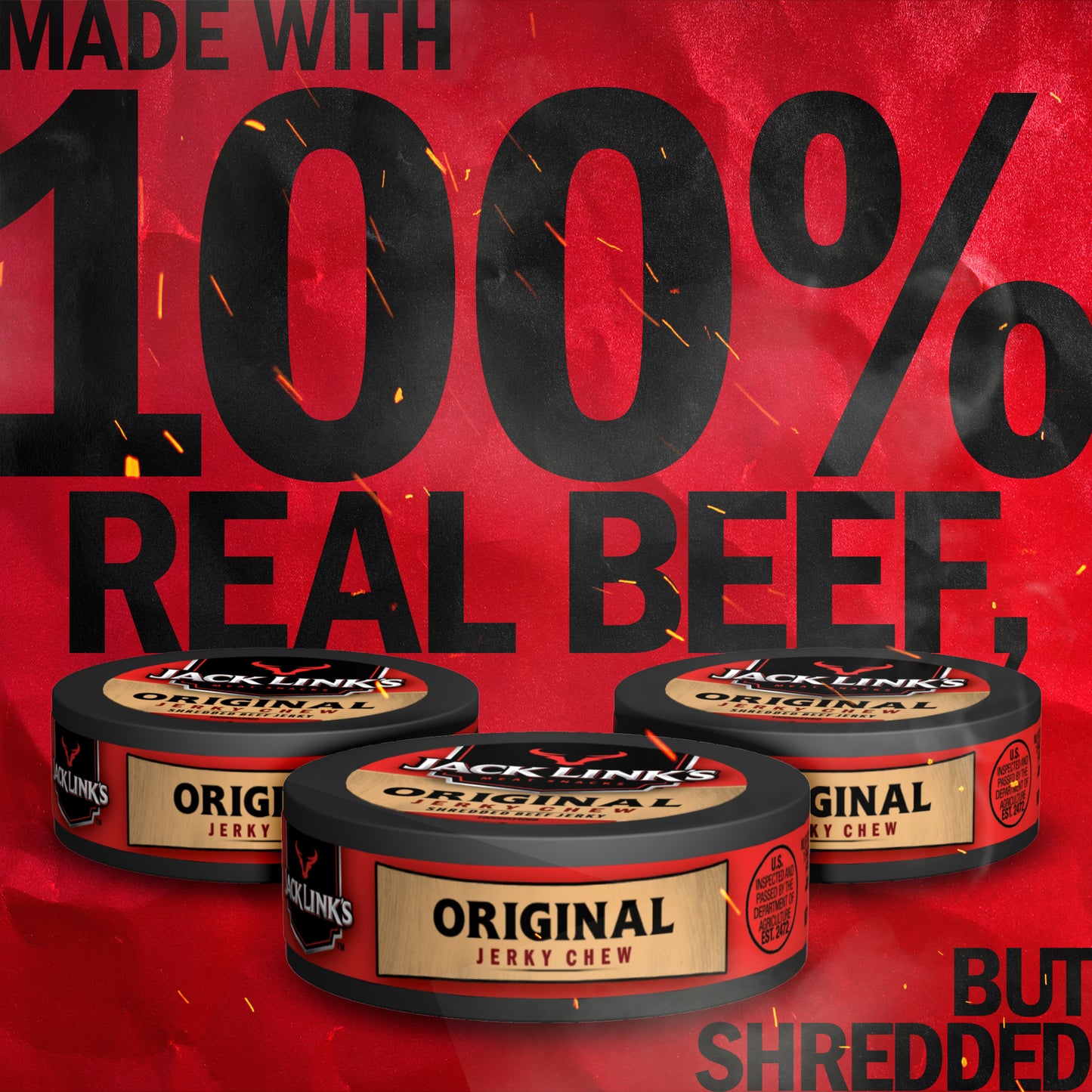 .32oz Beef Jerky Original Chew 36CT
