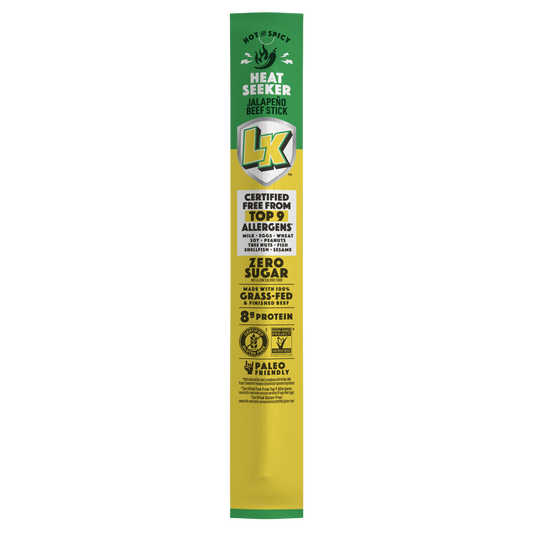 1oz Lorissa's Kitchen Jalapeno Beef Sticks 24CT