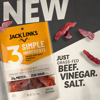 2oz Hickory JL3 Air Dried Steak Slices 12CT