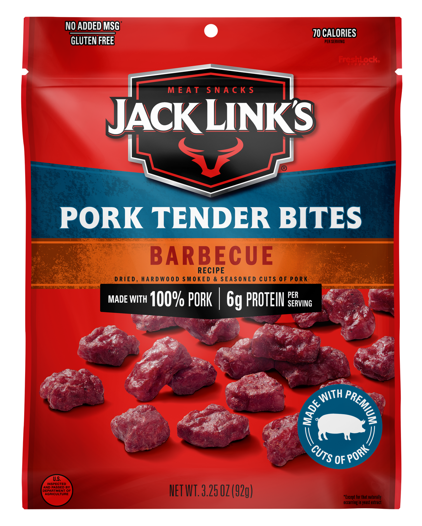 JL 3.25oz Pork BBQ Tender Bites 8CT