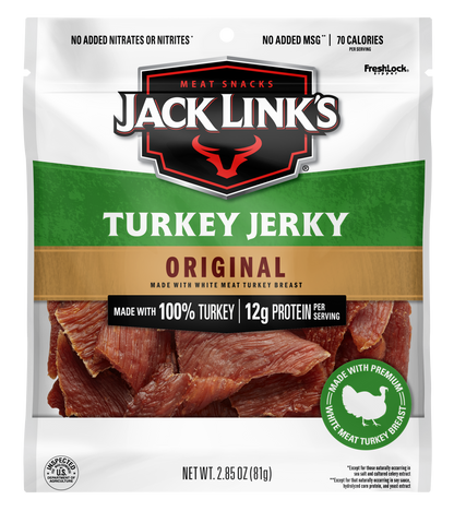 2.85ozOriginal Turkey Jerky 12CT