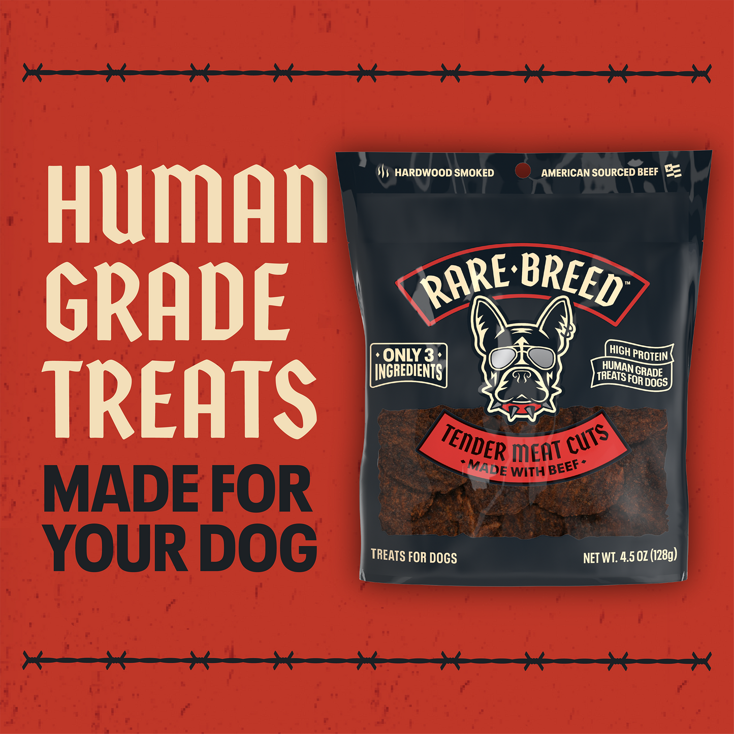 4.5oz Rare Breed Beef Original 7CT
