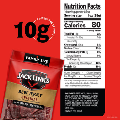 JL 10oz Original Jerky 8CT